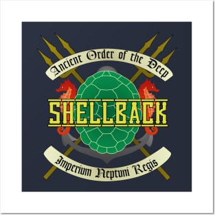 Shellback (front and back) Posters and Art